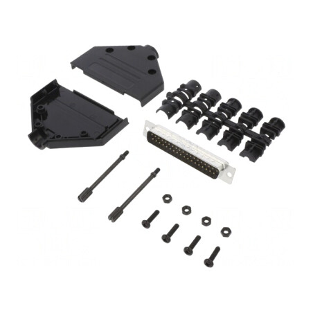 Conector D-Sub 37-Pini Tată Lipire Cablu | Electronic-mag.ro | Componente Electronice