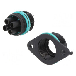 Conector Alimentare AC Terminal cu Șurub Mamă 0,5-4mm2 | Electronic-mag.ro | Componente Electronice