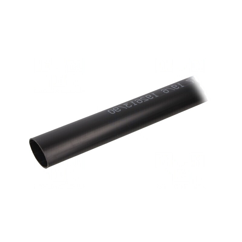 Manșon Termocontractabil cu Adeziv 19mm x 1m Negru | Electronic-mag.ro | Componente Electronice