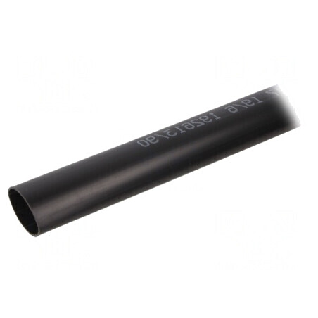 Manșon Termocontractabil cu Adeziv 19mm x 1m Negru | Electronic-mag.ro | Componente Electronice