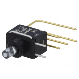 Comutator apăsare SPDT 0,01A 28VAC | Electronic-mag.ro | Componente Electronice