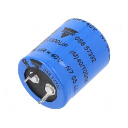 Condensator electrolitic 3.3mF 40VDC SNAP-IN | Electronic-mag.ro | Componente Electronice