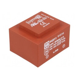 Transformator încapsulat 16VA 230VAC 18V PCB | Electronic-mag.ro | Componente Electronice