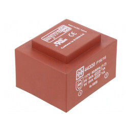 Transformator încapsulat 16VA 117VAC 9V 9V 889mA PCB | Electronic-mag.ro | Componente Electronice