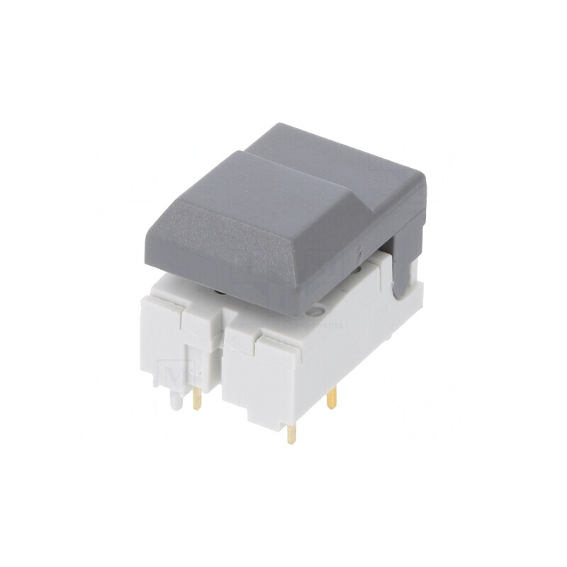 Comutator tastatură gri SPDT 0,01A 24VDC pentru PCB