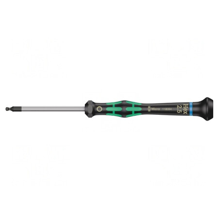 Şurubelniţă imbus sferică de precizie HEX 2,5mm | Electronic-mag.ro | Componente Electronice