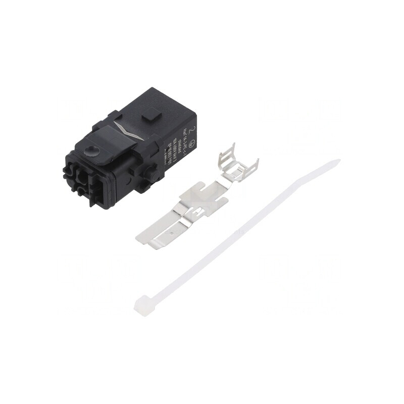 Conector HDC Inserturi Mamă Han 1A PIN 4 3P PE | Electronic-mag.ro | Componente Electronice