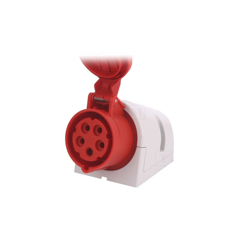 Conector alimentare trifazat 16A 400V IP44 | Electronic-mag.ro | Componente Electronice