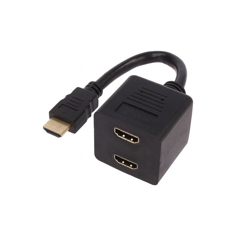 Splitter de semnal HDMI 2 porturi, negru | Electronic-mag.ro | Componente Electronice Splitter de semnal HDMI 2 porturi, negru | Electronic-mag.ro | Componente Electronice