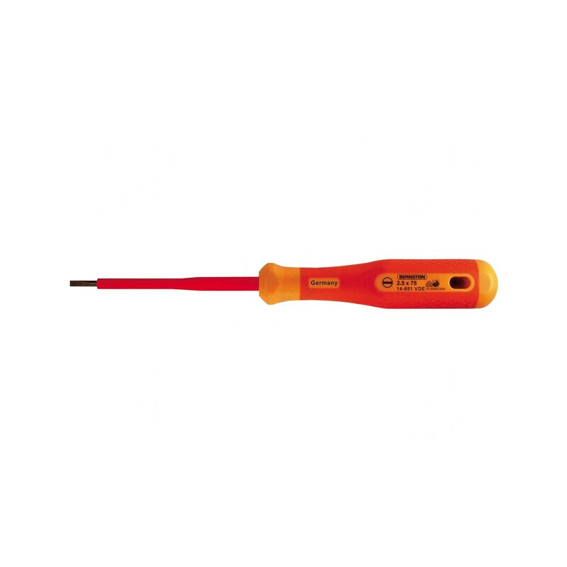 Șurubelniță Izolată Plată 2.5mm 75mm | Electronic-mag.ro | Componente Electronice