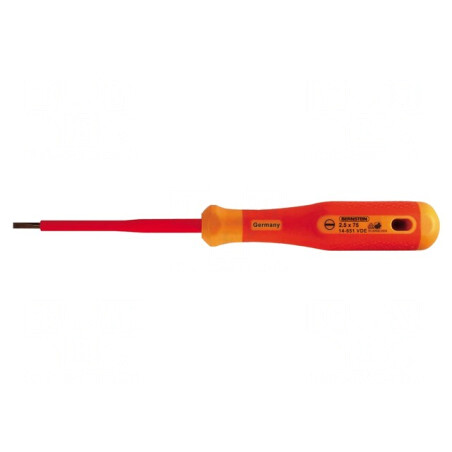 Șurubelniță Izolată Plată 2.5mm 75mm | Electronic-mag.ro | Componente Electronice