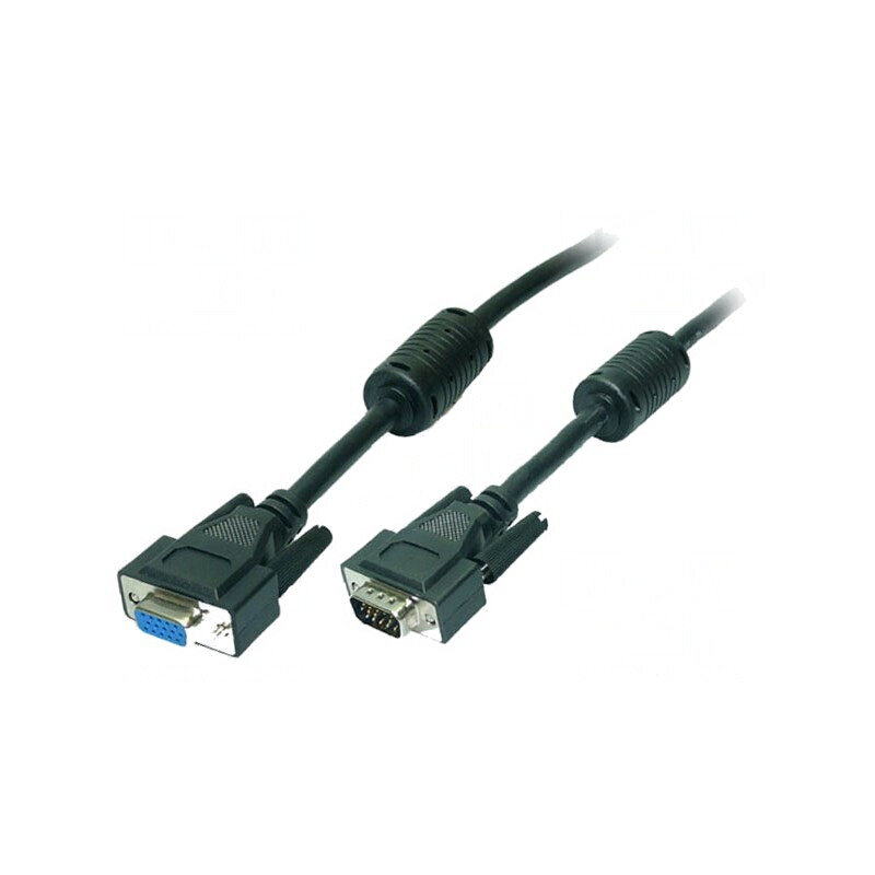 Cablu D-Sub 15pin HD Negru 1.8m | Electronic-mag.ro | Componente Electronice Cablu D-Sub 15pin HD Negru 1.8m | Electronic-mag.ro | Componente Electronice