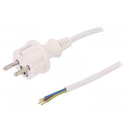 Cablu Electric 3x1mm2 SCHUKO PVC 4m | Electronic-mag.ro | Componente Electronice