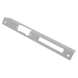Tablă Frontală Dreaptă 25mm x 250mm Gri | Electronic-mag.ro | Componente Electronice