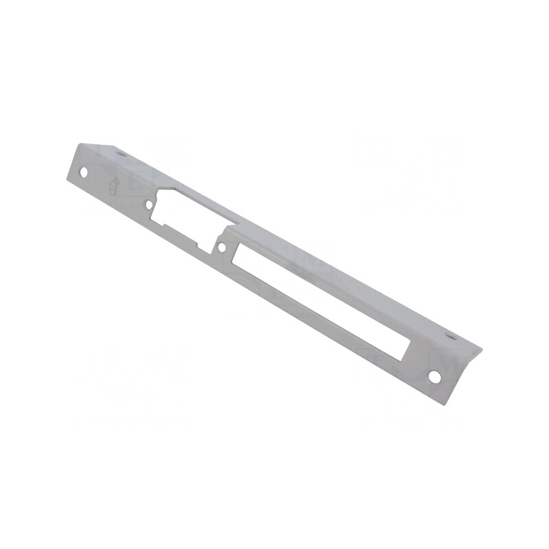 Tablă frontală unghi dreapta gri 25x250mm | Electronic-mag.ro | Componente Electronice
