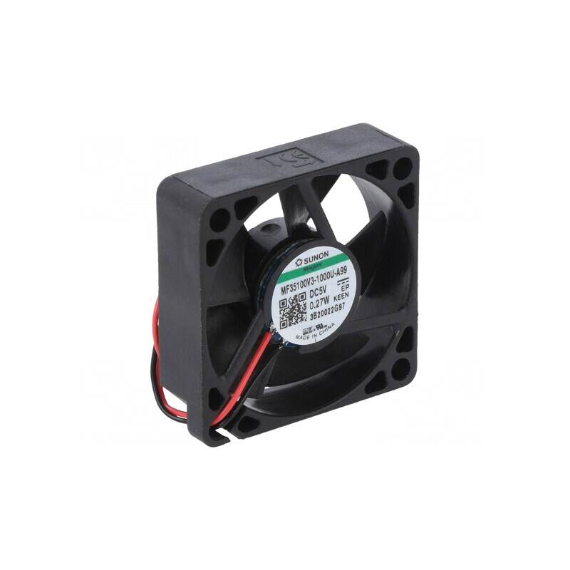 Ventilator DC Axial 5V 35x35x10mm 9m3/h 5300rpm | Electronic-mag.ro | Componente Electronice