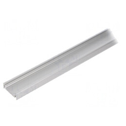 Profil Aluminiu Anodat 2m pentru Module LED Surface14 | Electronic-mag.ro | Componente Electronice