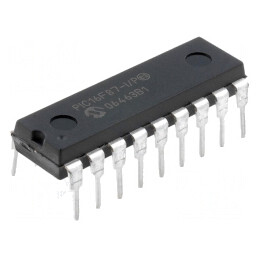 Microcontroler PIC 7kB 20MHz THT 4-5.5V