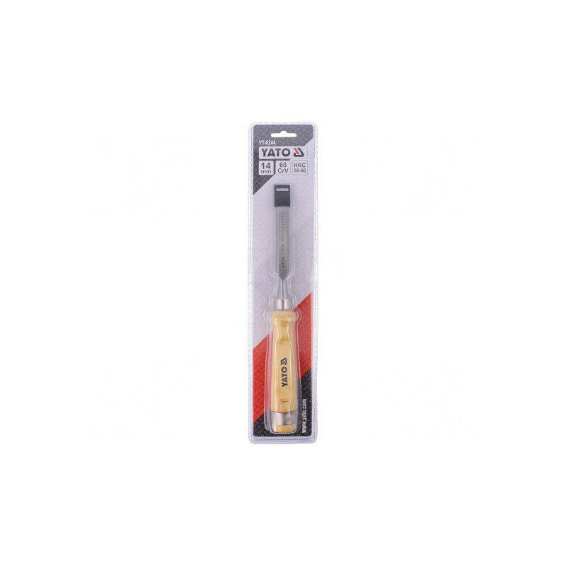 Daltă Lemn 14mm Oțel Crom-Vanadium Mâner Lemn | Electronic-mag.ro | Componente Electronice