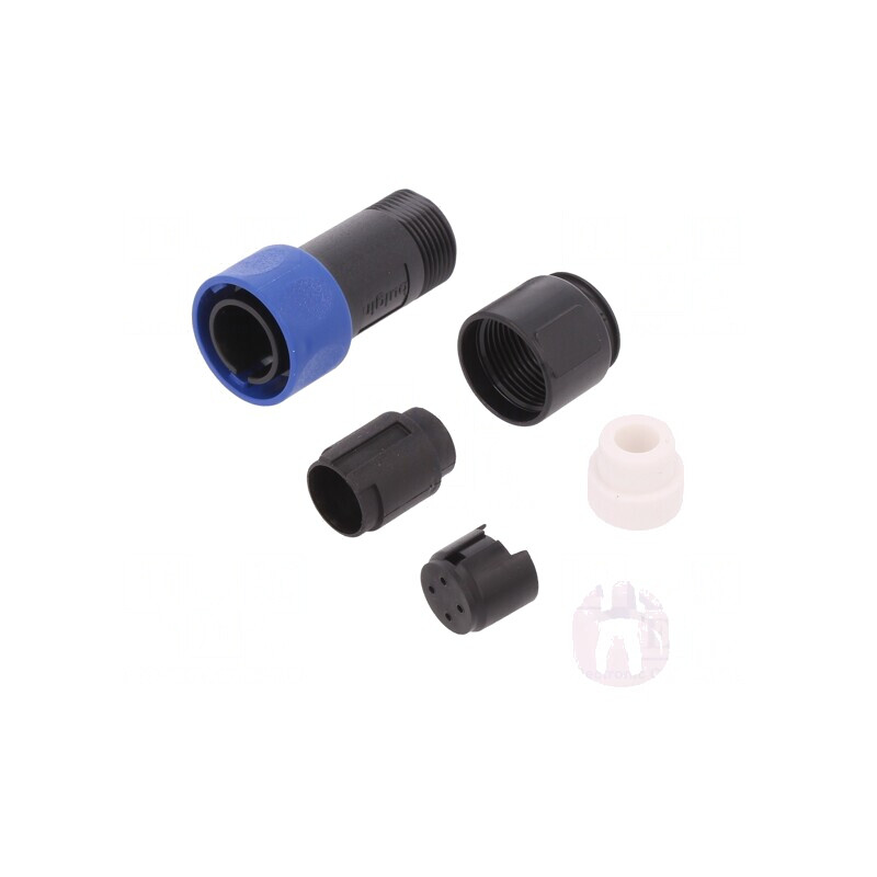 Conector Circular Mufă Tată 4 PIN Fără Contacte | Electronic-mag.ro | Componente Electronice