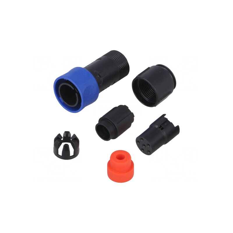 Conector Circular Mufă Mamă 6 PIN Fără Contacte Pe Cablu | Electronic-mag.ro | Componente Electronice Conector Circular Mufă Mamă 6 PIN Fără Contacte Pe Cablu | Electronic-mag.ro | Componente Electronice