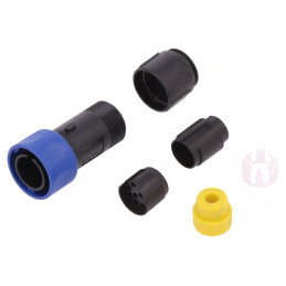 Conector Circular Mufă Tată 10 PIN Fără Contacte Pe Cablu | Electronic-mag.ro | Componente Electronice