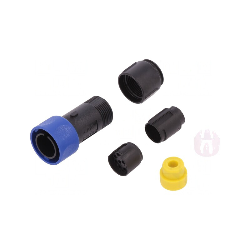 Conector Circular Mufă Tată 10 PIN Fără Contacte Pe Cablu | Electronic-mag.ro | Componente Electronice