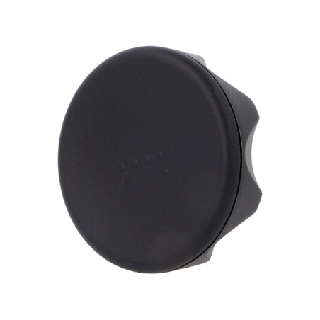 Buton de Reglare 56mm Negru M8 | Electronic-mag.ro | Componente Electronice