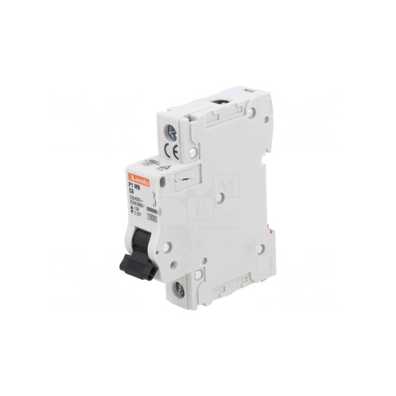Întrerupător Supracurent 230V 6A 1P C | Electronic-mag.ro | Componente Electronice
