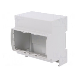 Carcasă pentru șină DIN gri 90x87.8x62mm 5 module | Electronic-mag.ro | Componente Electronice