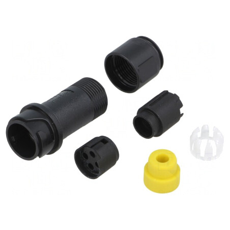 Conector Circular Mufă Tată 4 PIN Fără Contacte | Electronic-mag.ro | Componente Electronice