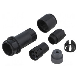 "Conector Circular 4 PIN Mufă Mamă Fără Contacte" | Electronic-mag.ro | Componente Electronice