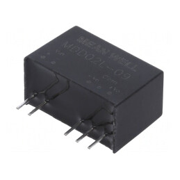 Convertor DC/DC 2W 5V la 9V/-9V SIP7 | Electronic-mag.ro | Componente Electronice