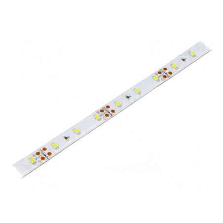 Bandă LED alb rece 12V 60 LED/m 10mm PCB maro | Electronic-mag.ro | Componente Electronice