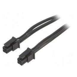 Cablu Micro-Fit 3.0 Mamă-Mamă 4 PIN 0,8m PVC
