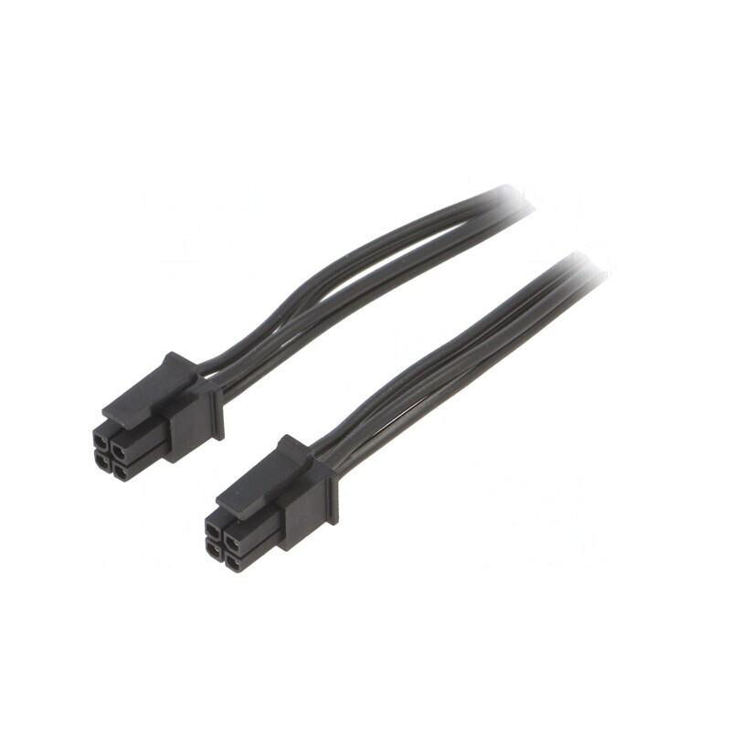 Cablu Micro-Fit 3.0 Mamă-Mamă 4 PIN 0,8m PVC | Electronic-mag.ro | Componente Electronice
