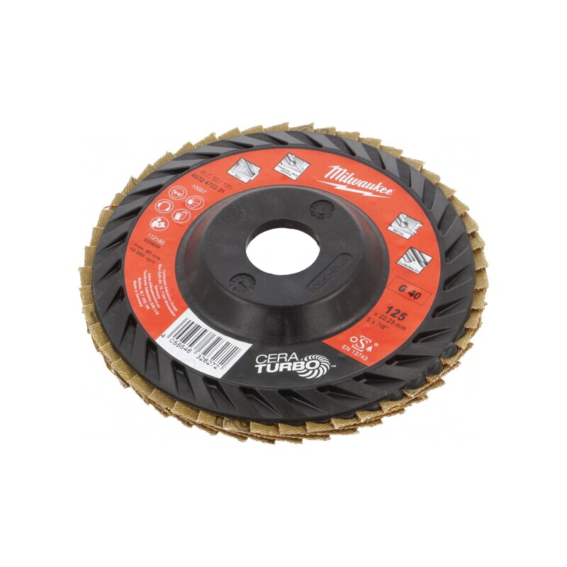 Disc de șlefuit cu lambouri 125mm 22,2mm | Electronic-mag.ro | Componente Electronice