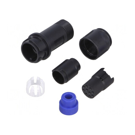 Conector Circular Mamă 10 PIN Fără Contacte | Electronic-mag.ro | Componente Electronice