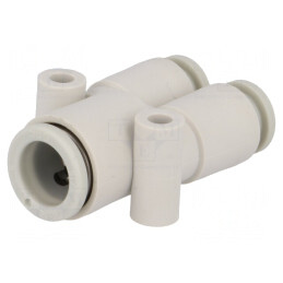 Teu Reducție Mufabil Polipropilenă 6mm 1-10bar 5-60°C | Electronic-mag.ro | Componente Electronice
