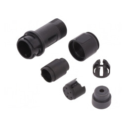Conector Circular Mufă Tată 6 PIN Fără Contacte Pe Cablu | Electronic-mag.ro | Componente Electronice