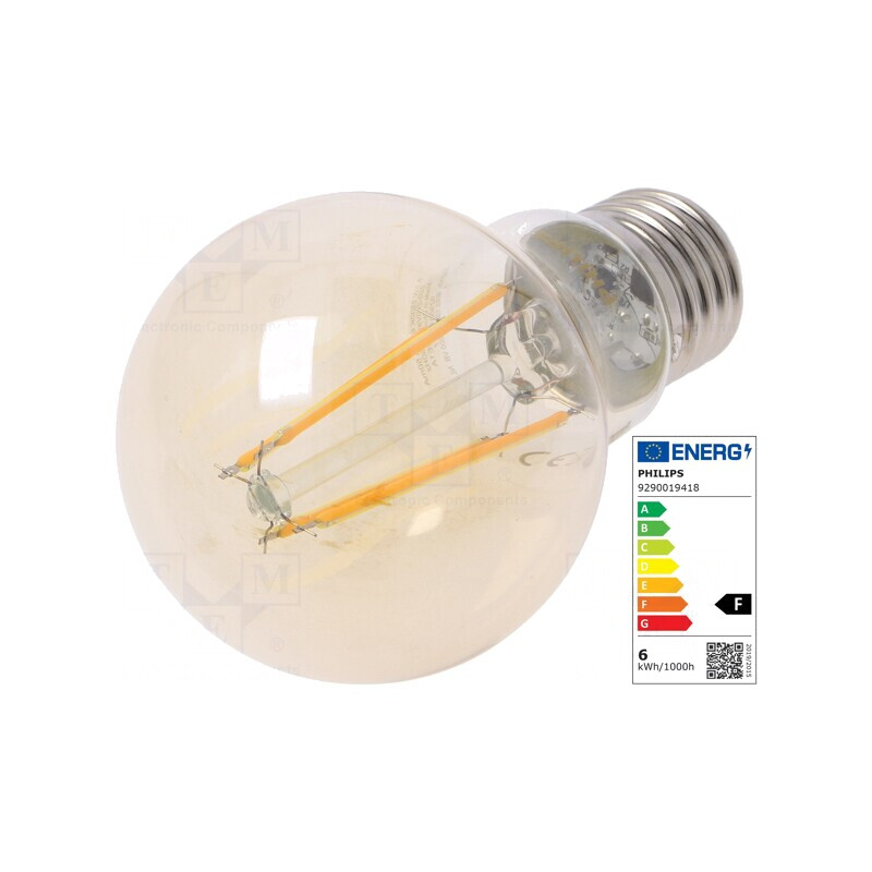 Lampă LED E27 5,5W 2500K Alb Cald | Electronic-mag.ro | Componente Electronice