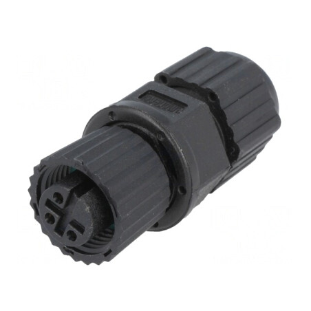Mufă M12 3-PIN Mamă IP68 Pe Cablu | Electronic-mag.ro | Componente Electronice