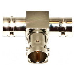 Conector BNC Mufă 75Ω Mamă x3 | Electronic-mag.ro | Componente Electronice