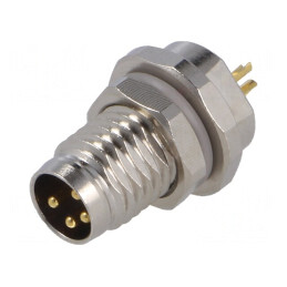 Conector M8 Tată 4 PIN IP67 30V | Electronic-mag.ro | Componente Electronice