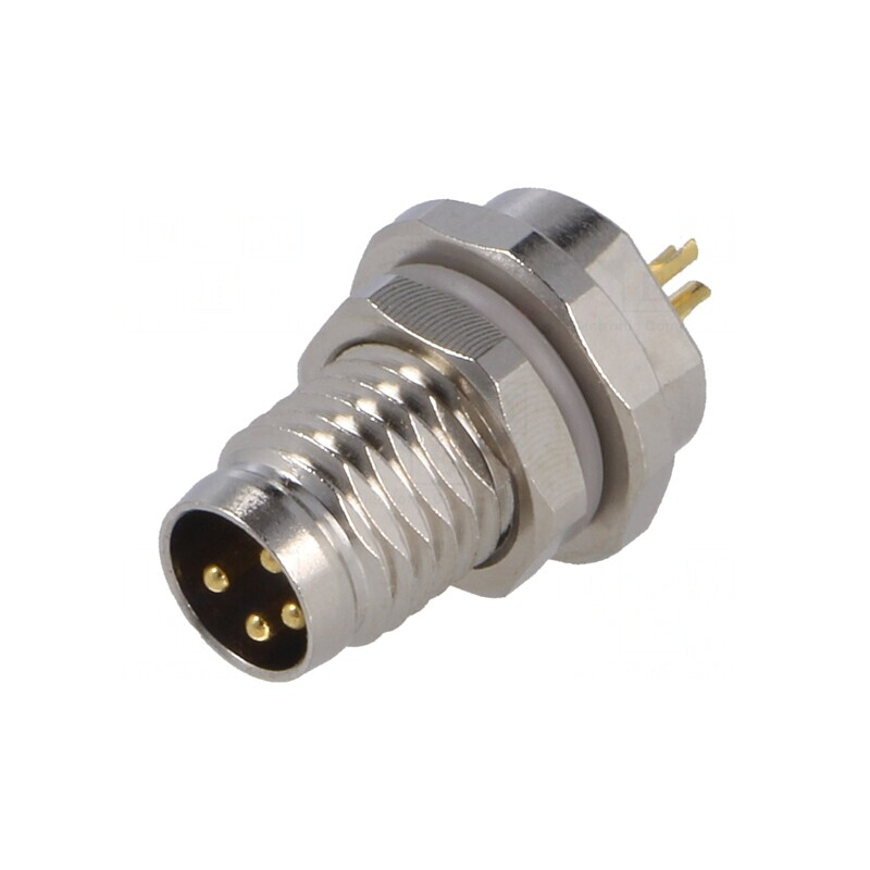 Conector M8 Tată 4 PIN IP67 30V | Electronic-mag.ro | Componente Electronice