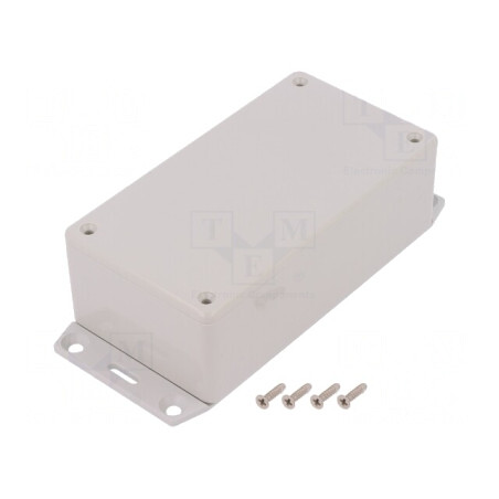 Carcasă Universală ABS Gri IP54 65x120x40mm | Electronic-mag.ro | Componente Electronice