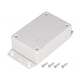 Carcasă universală ABS gri IP54 56x85x27mm | Electronic-mag.ro | Componente Electronice