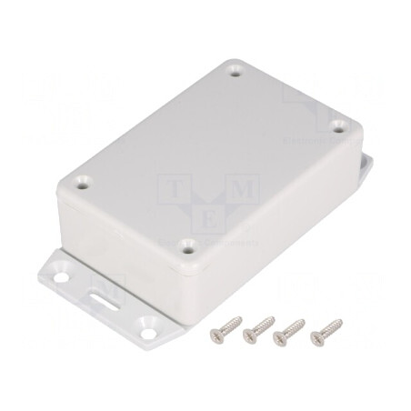 Carcasă universală ABS gri IP54 56x85x27mm | Electronic-mag.ro | Componente Electronice