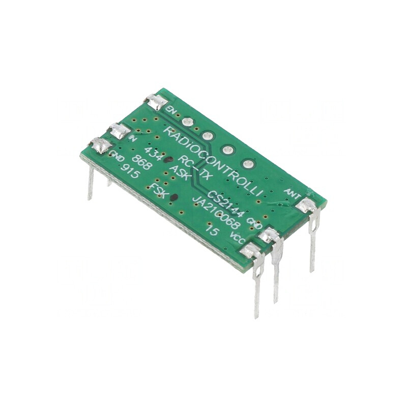RF Emitter FM FSK 433.92MHz 2.2-3.6V 10dBm THT 21mA | Electronic-mag.ro | Componente Electronice