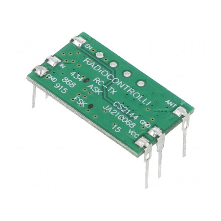 RF Emitter FM FSK 433.92MHz 2.2-3.6V 10dBm THT 21mA | Electronic-mag.ro | Componente Electronice